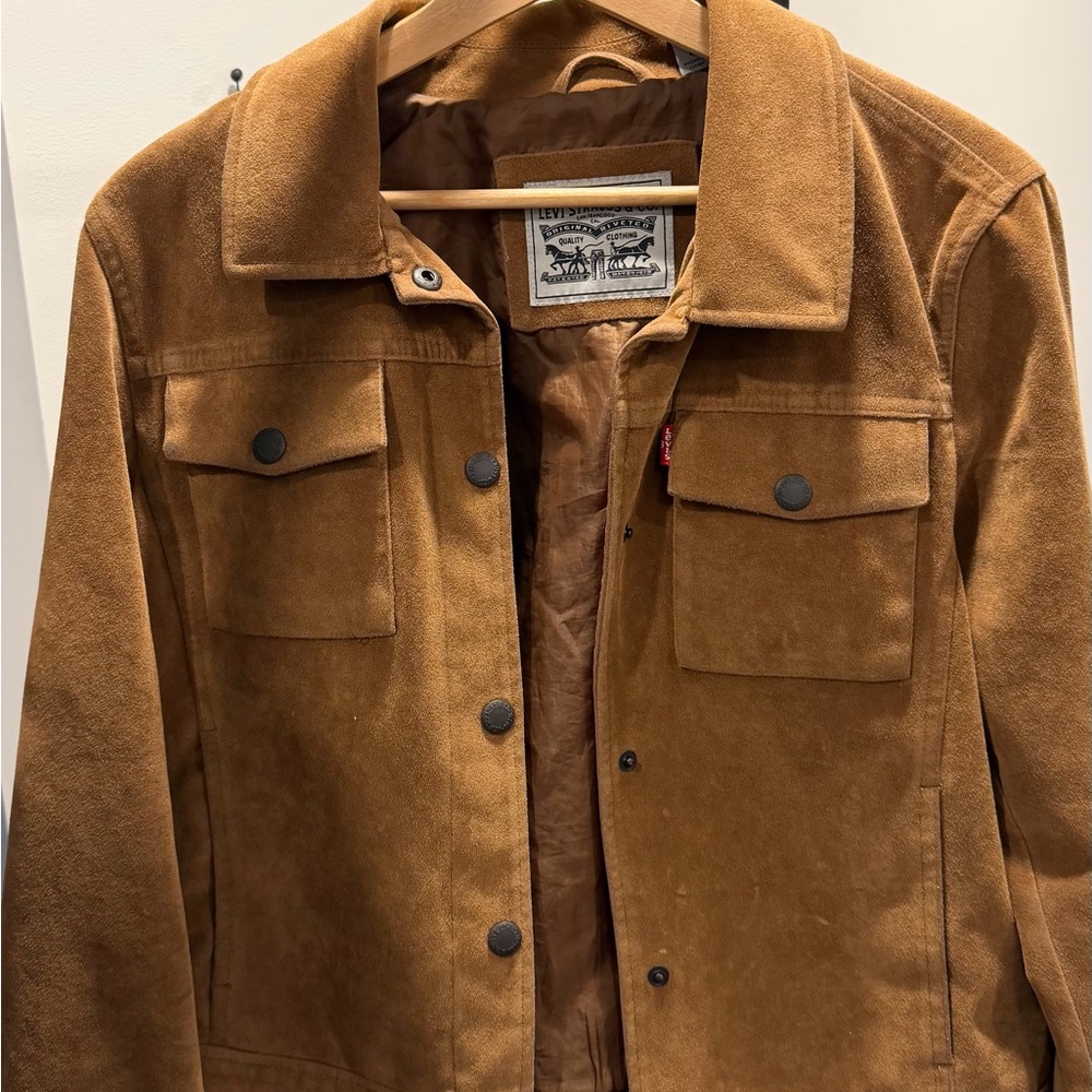 Levi's Brown Suede Jacket Women’s